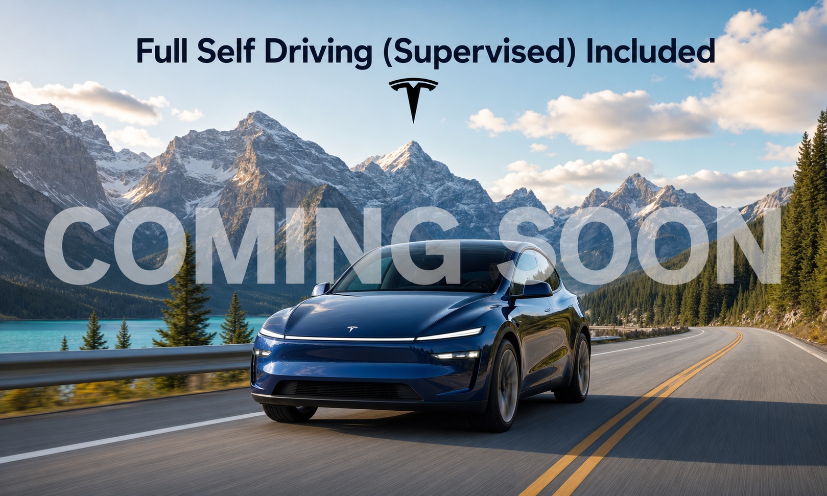 2026 Tesla Model Y Premium AWD — Marine Blue